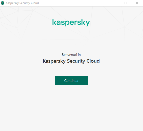 Installazione di Kaspersky Antivirus Pc