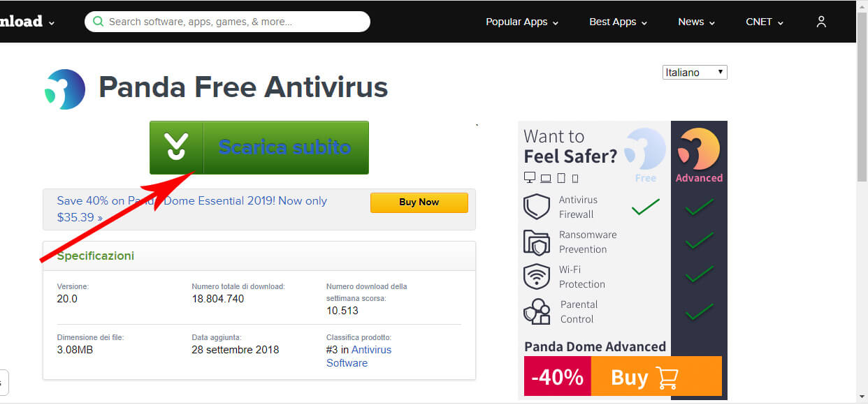 Scaricare Panda Antivirus 2020 for-Windows-10-8-7