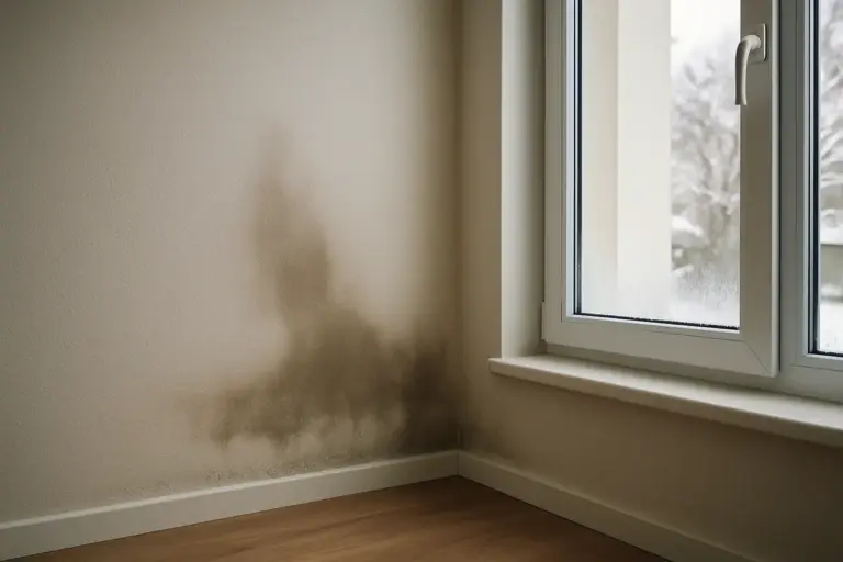 Umidità nei muri interni in inverno: cause, riconoscimento e soluzioni pratiche