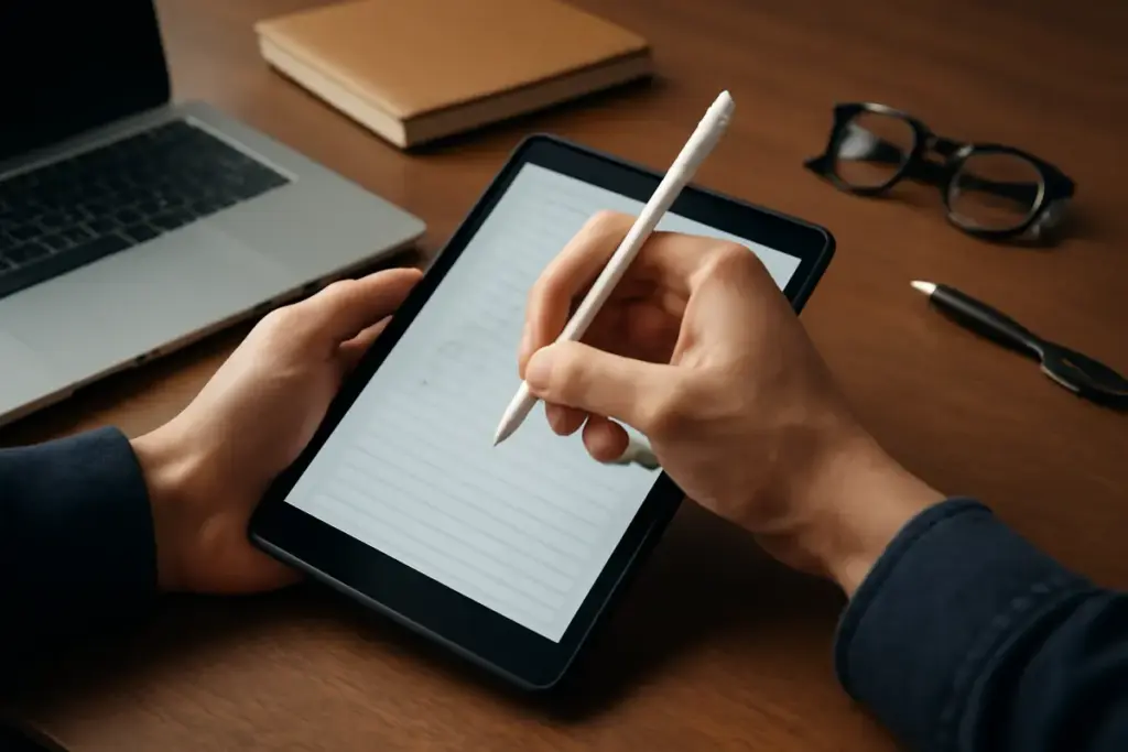 Recensione tablet per prendere appunti digitali: la funzione che trasforma davvero il lavoro