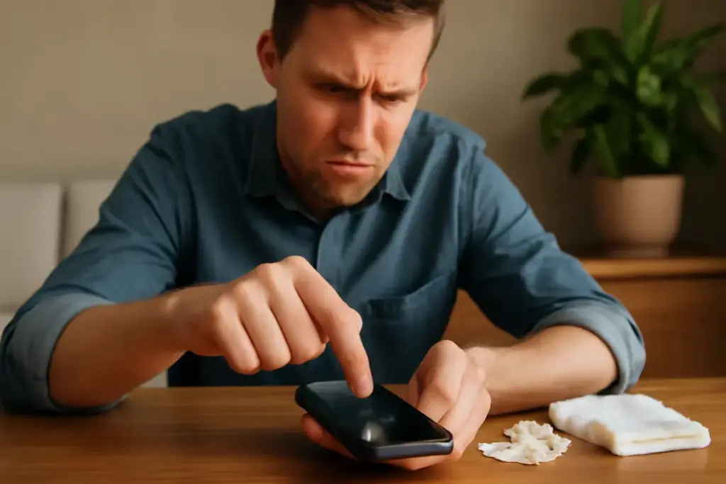 Perché il touchscreen del telefono reagisce male? La causa nascosta che puoi risolvere facilmente