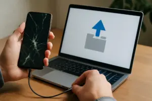 Schermo rotto sul telefono: cosa fare subito per salvare dati importanti senza rischi